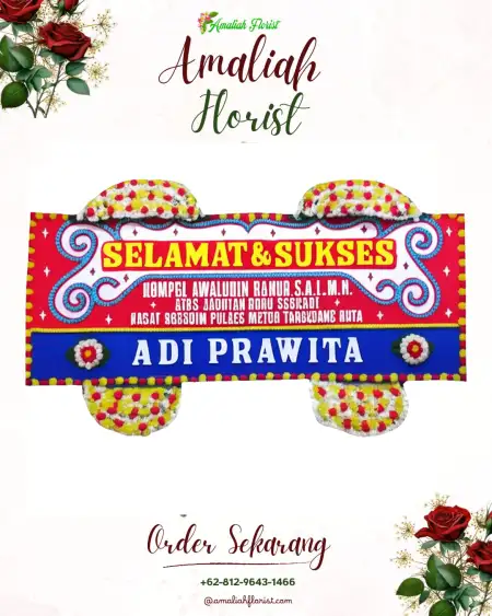Papan Bunga Ucapan Selamat Langsa Timur