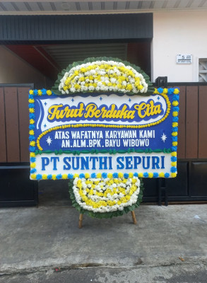 Papan Bunga Duka di Langsa Timur