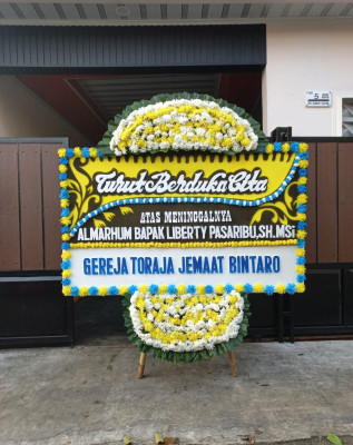 Papan Bunga Duka di Langsa Timur
